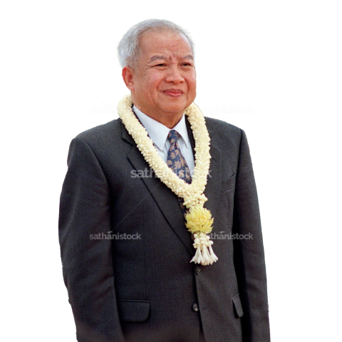 Cambodia King Father Norodom Sihanouk (Free PNG Download)2