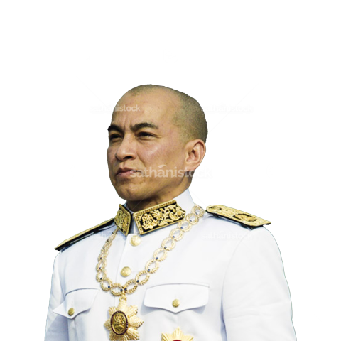 Cambodia King Norodom Sihamoni (Free PNG Download)2